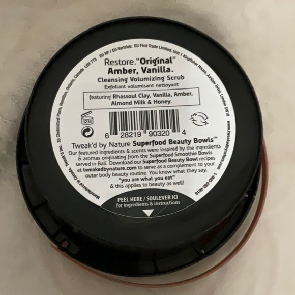 NWT Tweak’d by Nature Cleansing Volumizing Hair Scrub Amber Vanilla Super Size - Picture 3 of 3